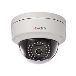 HiWatch DS-I122 (6 mm) - 1,3Мп уличная купольная мини IP-камера с ИК-подсветкой до 15м