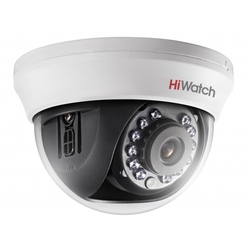 HiWatch DS-T101 (2.8 mm) - 1Мп внутренняя купольная HD-TVI камера с ИК-подсветкой до 20м