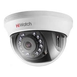 HiWatch DS-T101 (6 mm) - 1Мп внутренняя купольная HD-TVI камера с ИК-подсветкой до 20м