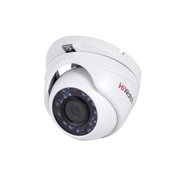 HiWatch DS-T103 (3.6 mm) - 1Мп уличная купольная HD-TVI камера с ИК-подсветкой до 20м