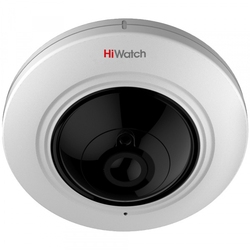 HiWatch DS-T501 (1.1 mm) - 5Мп внутренняя панорамная HD-TVI камера с ИК-подсветкой до 20м