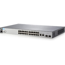 HP 2530-24 Switch / Aruba 2530-24 (J9782A) - Управляемый коммутатор Layer 2 с 24 портами 10/100, 2 портами 10/100/1000 и 2 разъемами GbE SFP