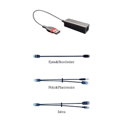 inbertec EHS Wireless Headset Adapter - Адаптер беспроводной гарнитуры EHS