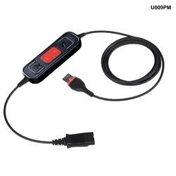 inbertec Quick Disconnect Cable with Call Control Teams Compatible - QD-кабель