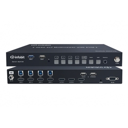 infobit iSwitch 402KVM - Мультивьюер с функцией KVM
