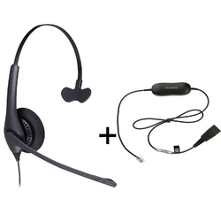 Jabra BIZ 1500 Mono QD/GN1200 [88001-99] - Телефонная гарнитура в комплекте с переходником Jabra GN1200