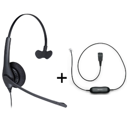 Jabra BIZ 1500 Mono QD/GN1216 [88001-03] - Телефонная гарнитура в комплекте с переходником Jabra GN1216