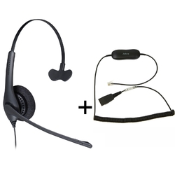 Jabra BIZ 1500 Mono QD/GN1216 [88001-04] - Телефонная гарнитура в комплекте с переходником Jabra GN1216