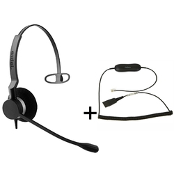 Jabra BIZ 2300 Mono QD/GN1216 [88001-04] - Телефонная гарнитура в комплекте с переходником Jabra GN1216