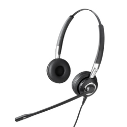 Jabra BIZ 2400 Duo NC [2409-820-104] - Гарнитура с шумоподавлением микрофона, QD разъем