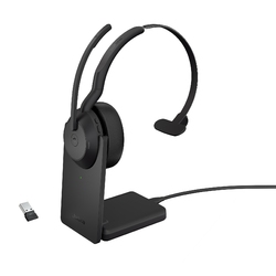 Jabra Evolve2 55 [25599-899-989] - Гарнитура, Link380a MS Mono with Charging Stand