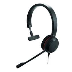 Jabra EVOLVE 20 MS Mono [4993-823-189] - ПК-гарнитура, USB-C, звук Hi-Fi