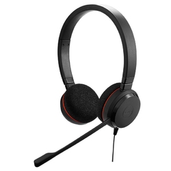 Jabra EVOLVE 30 II MS Stereo [5399-823-309] - Оптимизированная под Lync стереогарнитура  для VoIP софтфона, USB, Jack 3,5мм, MS Lync