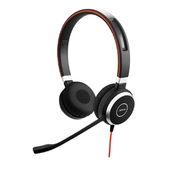 Jabra EVOLVE 40 MS Stereo [6399-823-109] - USB гарнитура, универсальное подключение, MS Lync