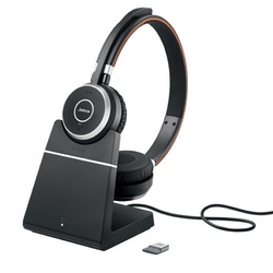 Jabra Evolve 65 Charging Stand Link360 Stereo MS [6599-823-399] - Bluetooth стереогарнитура