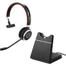 Jabra Evolve 65 SE Link380a UC Mono Stand [6593-833-499] - Беспроводная Bluetooth гарнитура