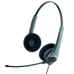 Jabra GN2000 Duo [2009-820-104] - Проводная гарнитура, диапазон частот до 6800 Гц, PeakStopTM, разъем QD