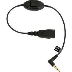 Jabra QD Cord w. PTT [8800-00-55] - Кабель QD на 2,5мм