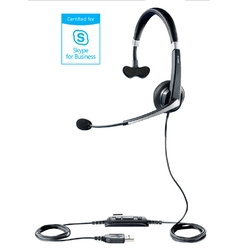 Jabra UC VOICE 550 MS Mono [5593-823-109] - Проводная гарнитура, шумоподавление, plug and play