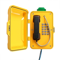 J&R JR101-FK-L-SIP - Всепогодный вандалозащищённый промышленный аналоговый телефон