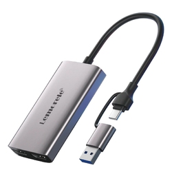 Lemorele 4K Capture Card HDMI to USB C & USB 3.0 - Карта захвата изображения 