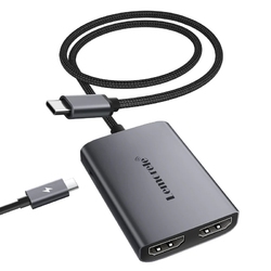 Lemorele Dual HDMI Adapter USB-C - Адаптер