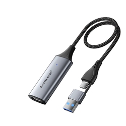 Lemorele Video Capture [AC05] - Карта видеозахвата HDMI-совместимая с USB/Type-c