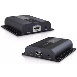 Lenkeng LKV383 - Удлинитель HDMI поверх IP до 120 м с ИК (HDMI over IP), без коробки