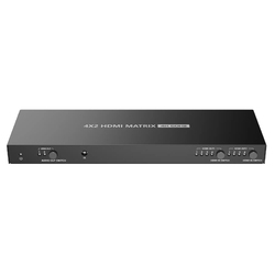 Lenkeng LKV422 - Матричный коммутатор 4x2 HDMI, 4K