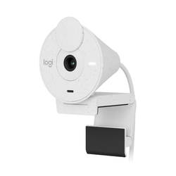 LOGITECH BRIO 300 white - Веб-камера с разрешением 1080p и автоматической коррекцией освещенности