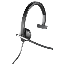 Logitech USB Headset H650e Моно [981-000514] - USB гарнитура для UC