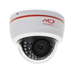 Microdigital MDC-AH7260FTN-24 - Купольная AHD камера, 1.3 Мegapixel, объектив АРД,  2.8~12.0мм