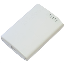 Mikrotik PowerBox - Наружный пяти портовый Ethernet маршрутизатор с выходами PoE по четырём портам, построенный на базе RB750UP в новом влагозащищенном корпусе