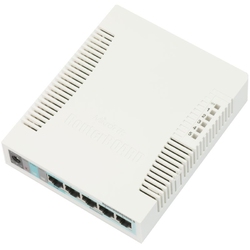 Mikrotik RB260GS - Управляемый коммутатор, 5 портов 10/100/1000М, SFP порт