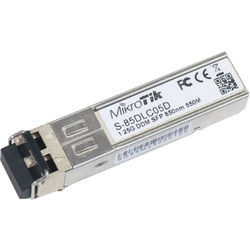 MikroTik S-85DLC05D - 1.25G SFP трансивер с 850nm, двойным разъемом LC