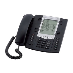 Mitel 6737 - SIP-телефон, до 9 линий, PoE, XML, 2 Ethernet 10/100/1000 порта
