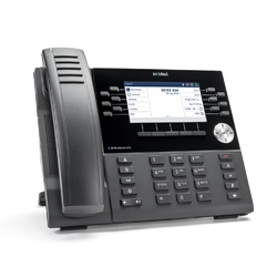 Mitel MiVoice 6930 - IP-телефон, HD аудио, 2 порта Gigabit Ethernet, Bluetooth 4.0, PoE