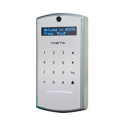 Nista IP39-40PC - IP-видеодомофон, 16 кнопок, камера: 640x480, 720p, CIF, QCIF
