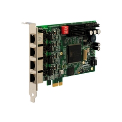 OpenVox B400E - VOIP плата, 4 портовая ISDN BRI PCI-E