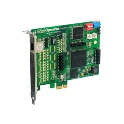 OpenVox D115E -  1 портовая плата, T1/E1/J1, PCI Экспресс 