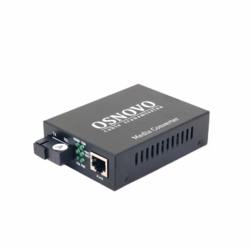 OSNOVO OMC-1000-11S5a - Оптический Gigabit Ethernet медиаконвертер
