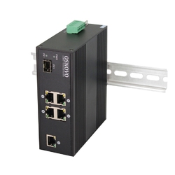 OSNOVO SW-40501/IC - Промышленный PoE коммутатор Fast Ethernet