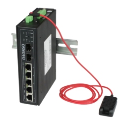 OSNOVO SW-70402/ILS - Промышленный управляемый (L2+) коммутатор Gigabit Ethernet