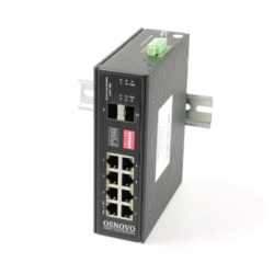 OSNOVO SW-70802/I - Промышленный коммутатор Gigabit Ethernet
