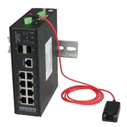 OSNOVO SW-70802/ILS - Промышленный управляемый (L2+) коммутатор Gigabit Ethernet