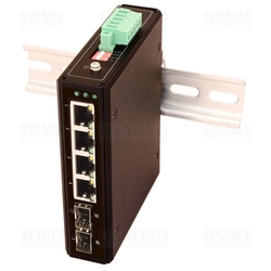 OSNOVO SW-80402-I(port 60W,240W) - Промышленный PoE коммутатор Gigabit Ethernet