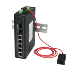 OSNOVO SW-80402/ILS(port 90W,180W) - Промышленный управляемый (L2+) HiPoE коммутатор