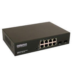 OSNOVO SW-80802(150W) - PoE коммутатор Gigabit Ethernet