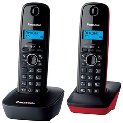 Panasonic KX-TG1612RU3 - Беспроводной телефон Panasonic DECT, AOH, CALLER ID