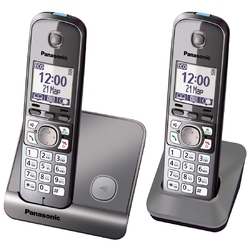Panasonic KX-TG6712RUM - Беспроводной телефон DECT
